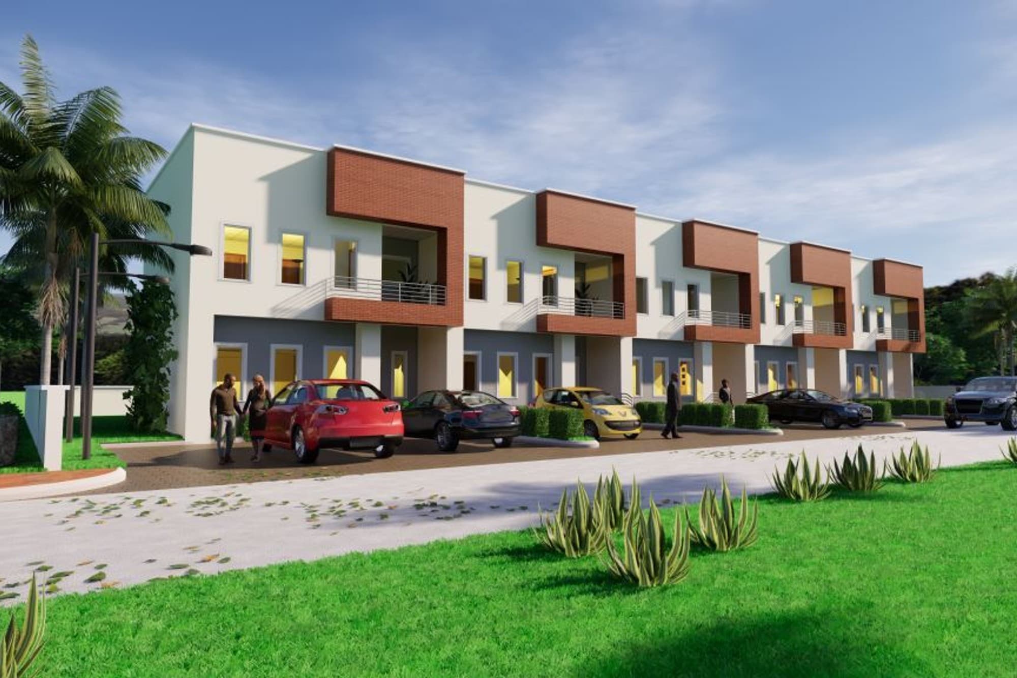 4 Bedrooms Terraced Apartment in Takushara