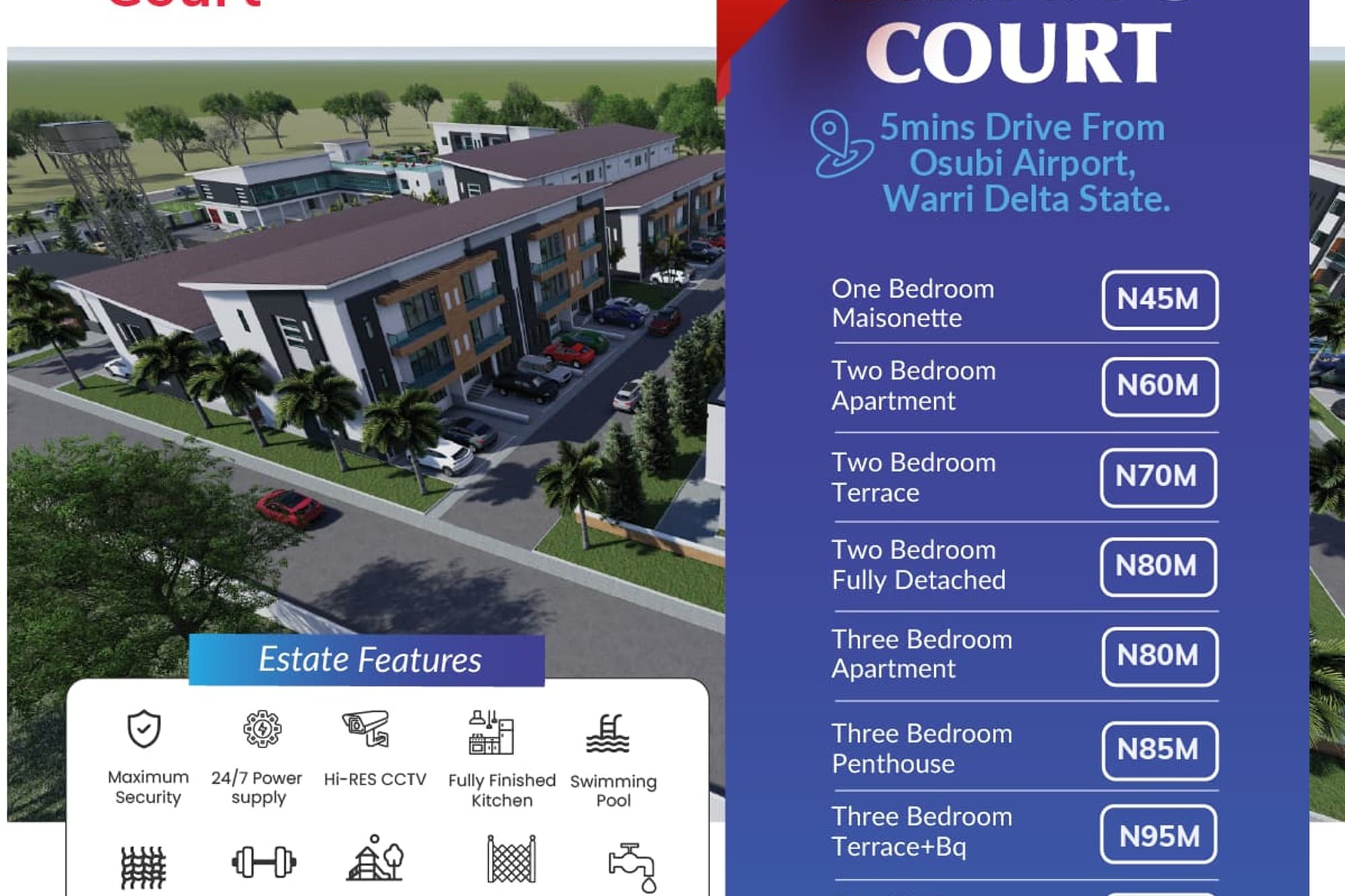 Brayn's Court in Warri